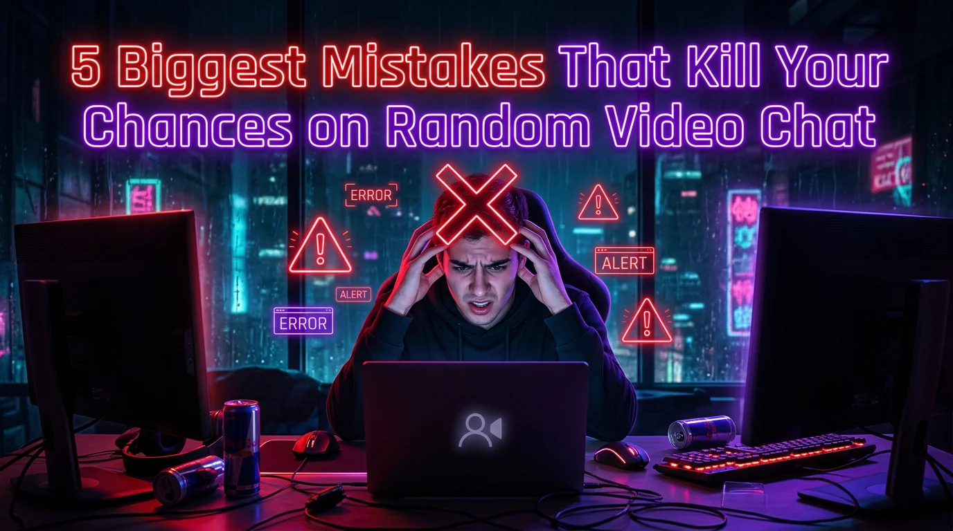 5 biggest mistakes on random video chat 2026 hero banner guide