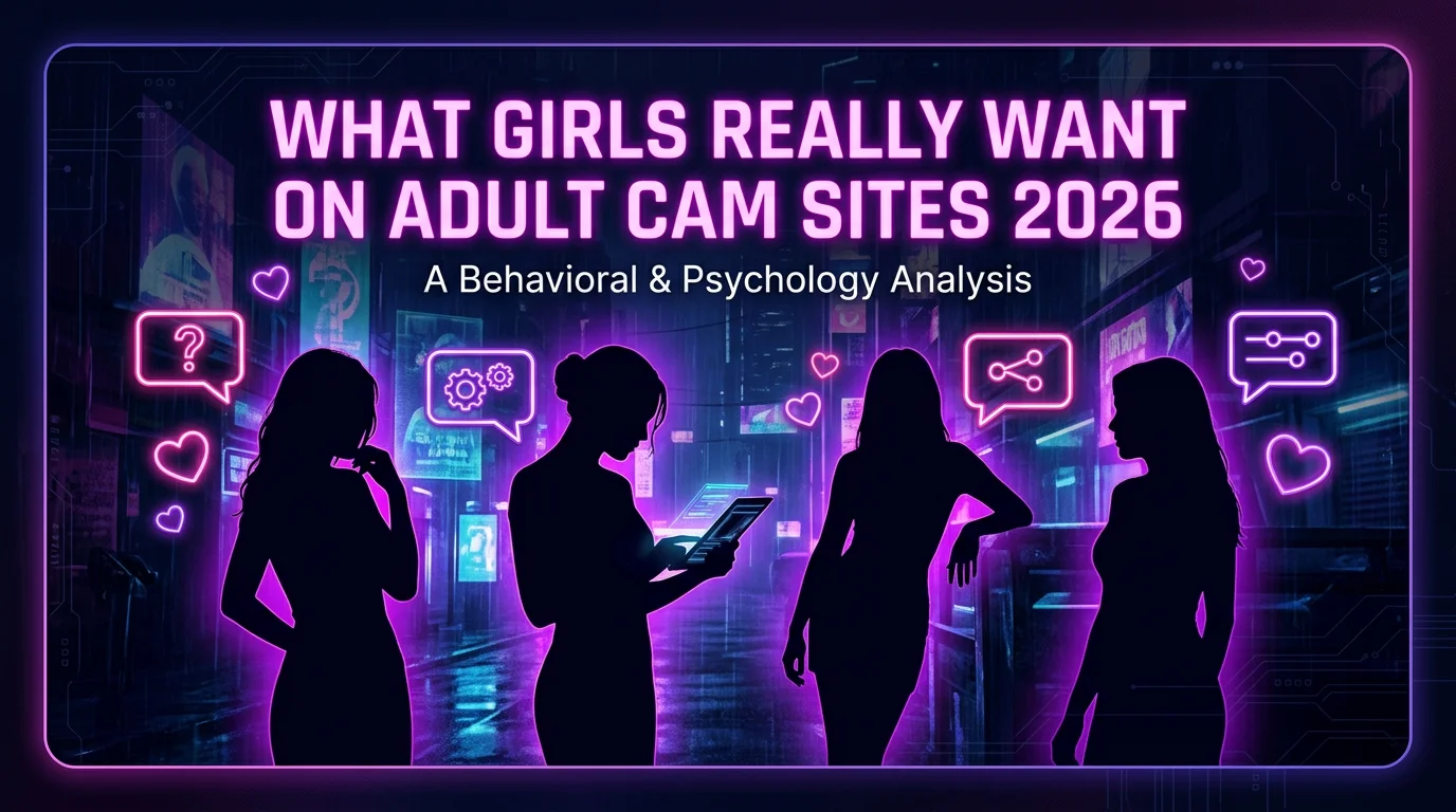 What girls really want on adult cam sites in 2026 psychology and behavior hero banner